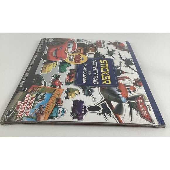 Disney Pixar Cars Sticker Activity Pad Interactive Play Scenes Design Pages New - Picture 6 of 7